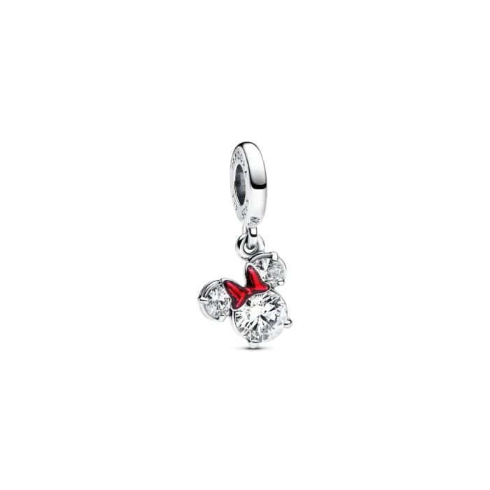 Minnie Mouse Holiday Dangle Charm Necklace Set - Image 2