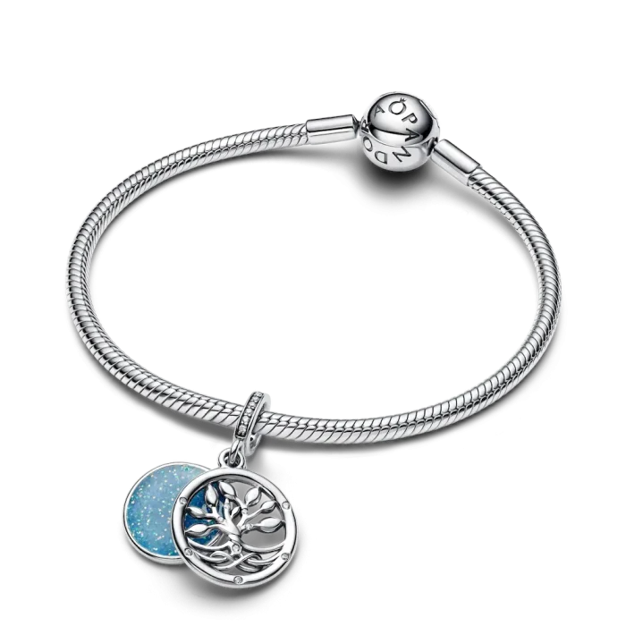 Glow-in-the-dark Infinity Tree Double Dangle Charm - Image 5