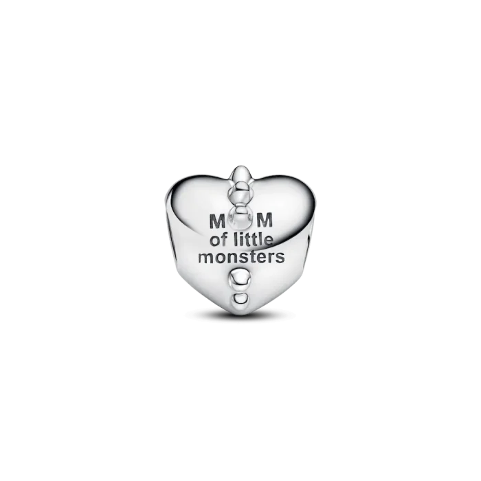 Mom's Little Monsters Heart Charm - Image 6