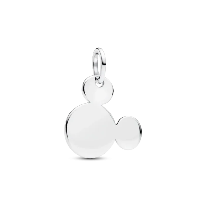 Engravable Mickey Mouse Necklace Set - Image 2