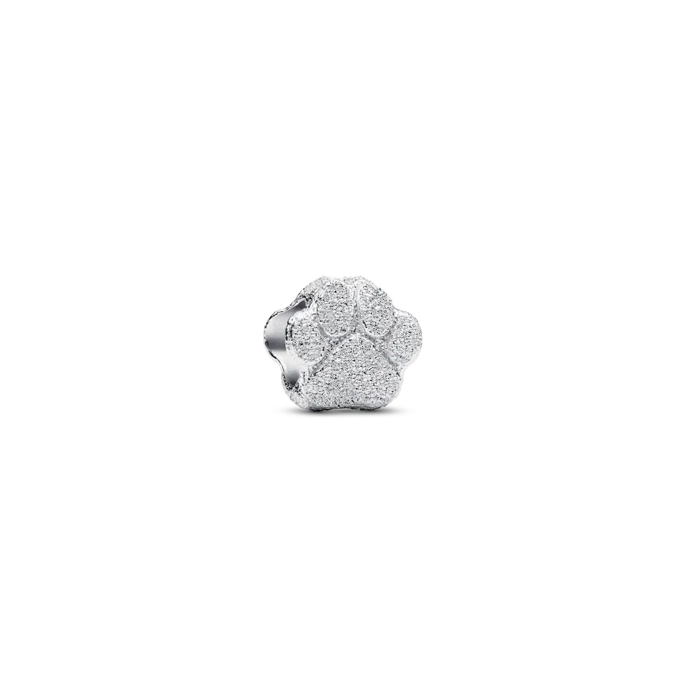 Textured Paw Mini Charm