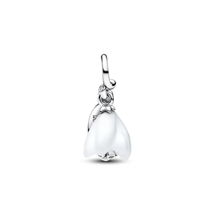 Snowdrop Flower Dangle Charm - Image 6