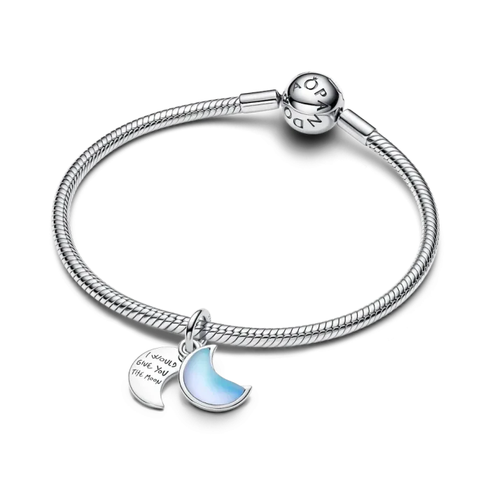 Crescent Moon Charm Bracelet Set - Image 10