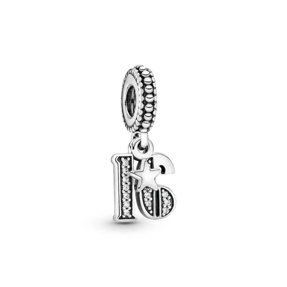 797261CZ_RGB.webp 16th Celebration Charm - Image 1