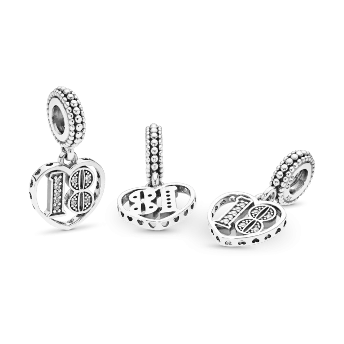 18th Celebration Dangle Charm - Image 5