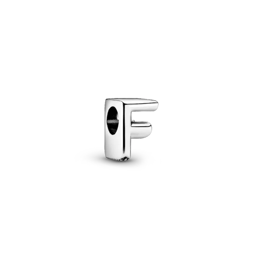 Letter F Alphabet Charm