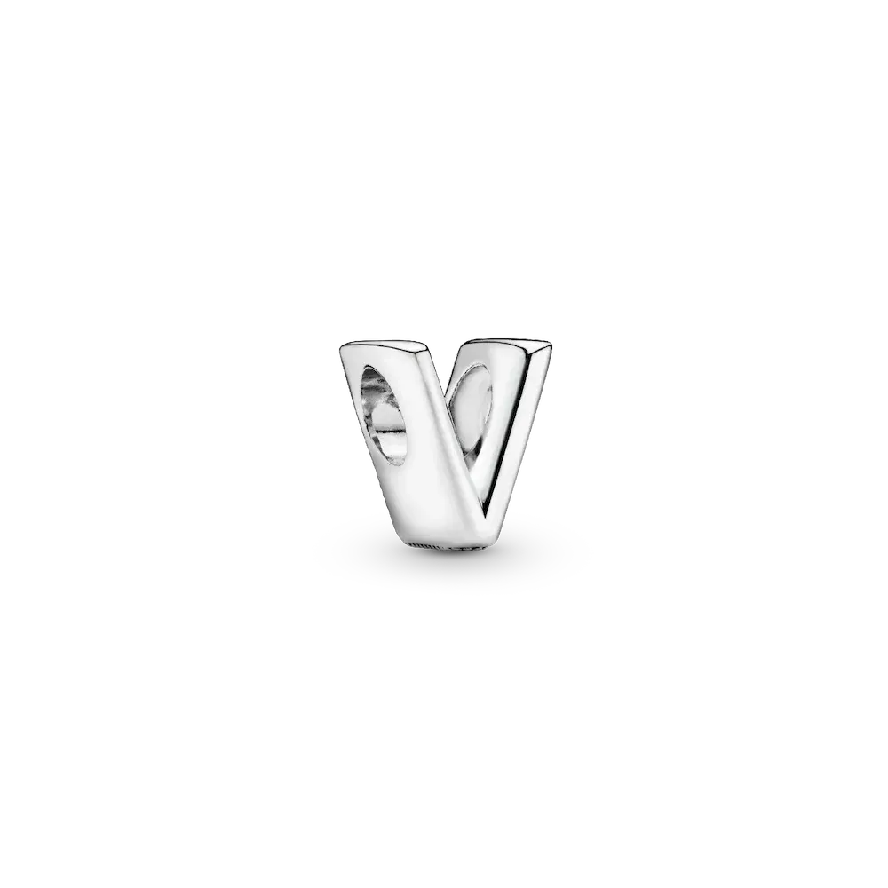 Letter V Alphabet Charm