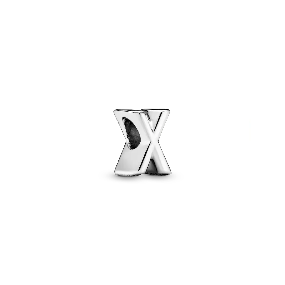 Letter X Alphabet Charm