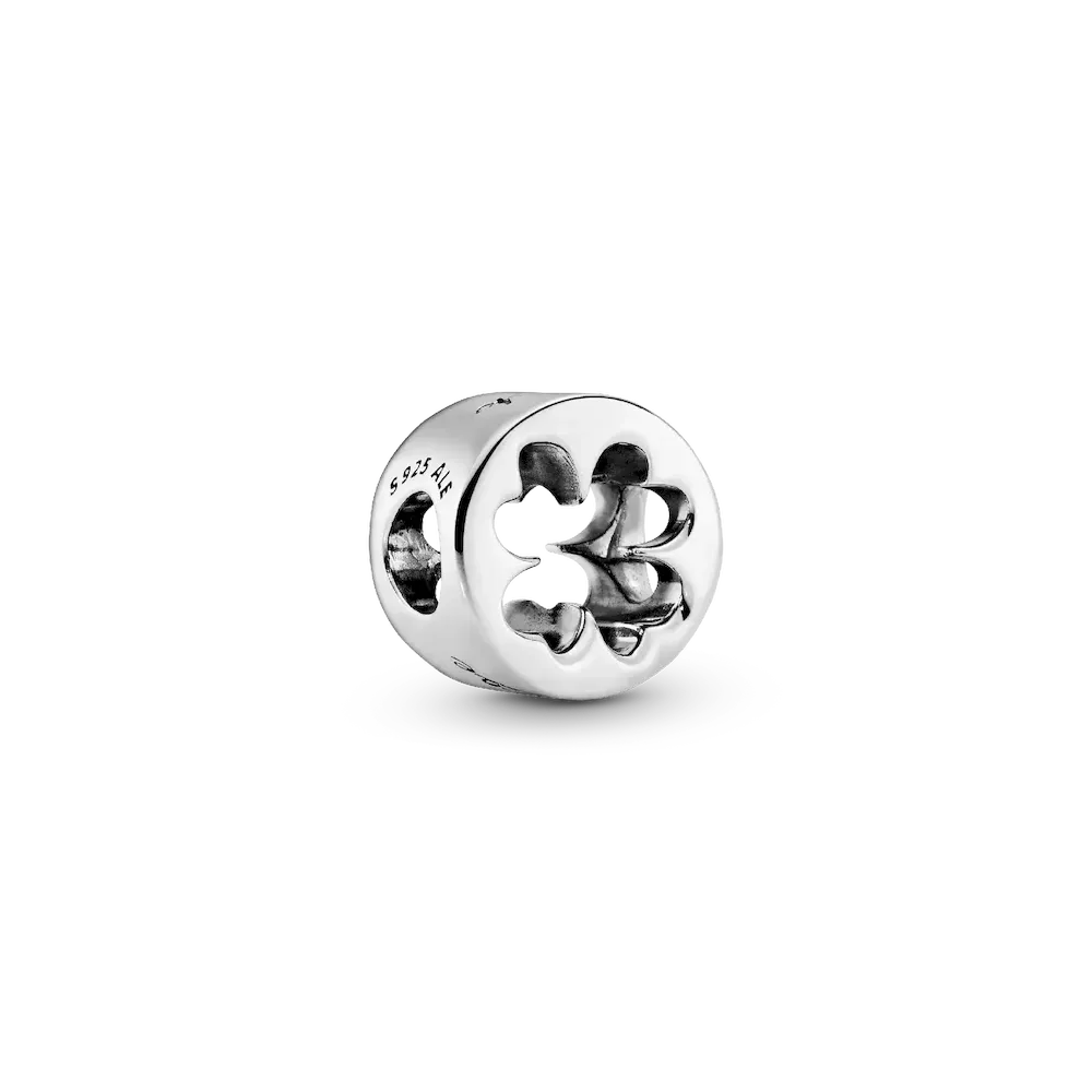 Luck & Courage Four-Leaf Clover Charm