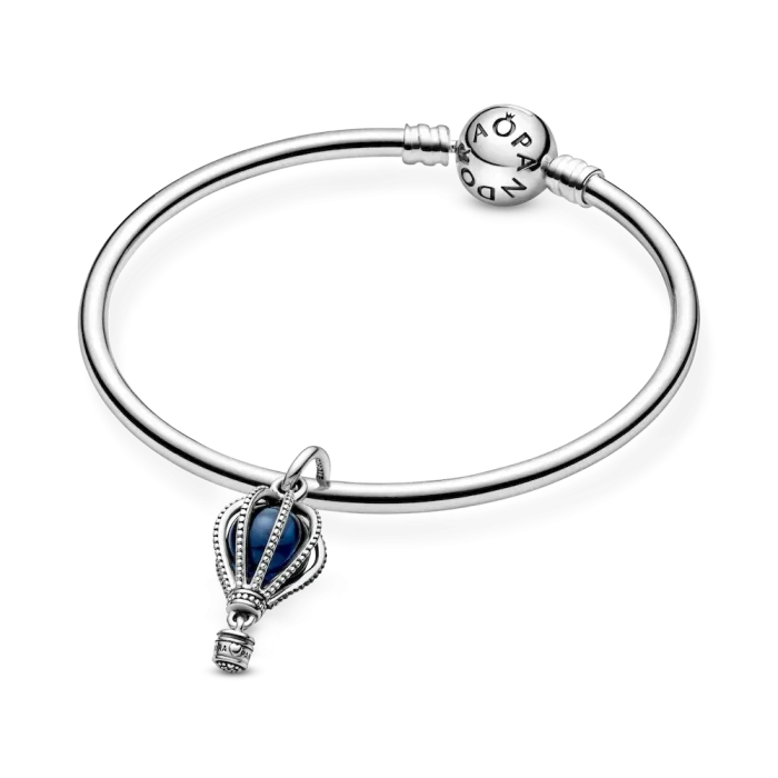 Blue Hot Air Balloon Travel Charm - Image 7