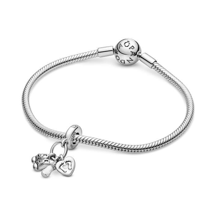 Baby Bottle and Shoes Dangle Charm - Image 6