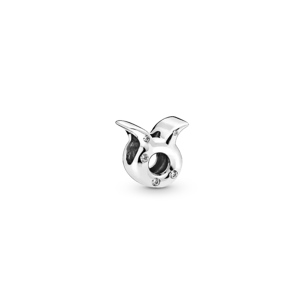 Taurus Zodiac Charm Studded Bracelet Set