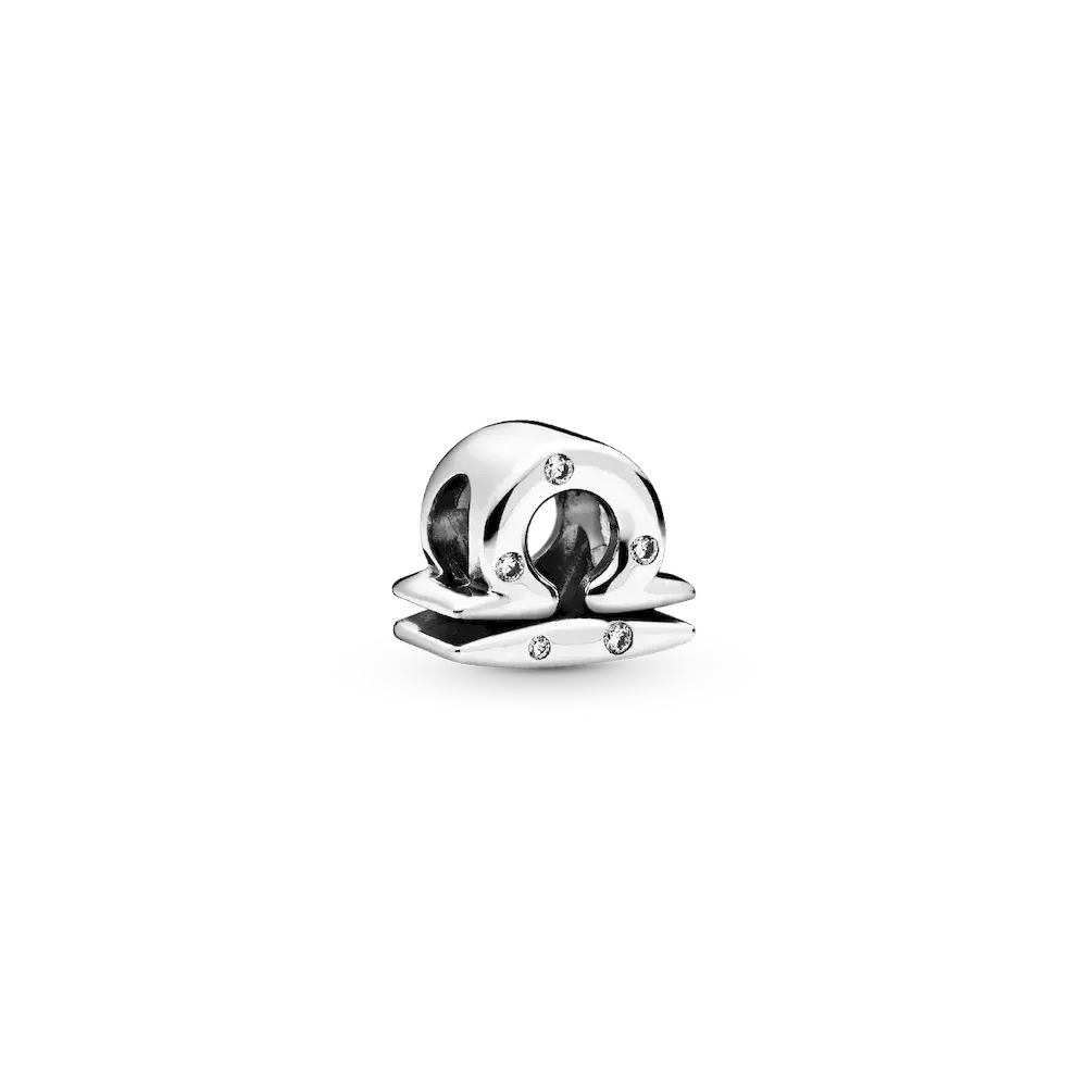 Sparkling Libra Zodiac Charm