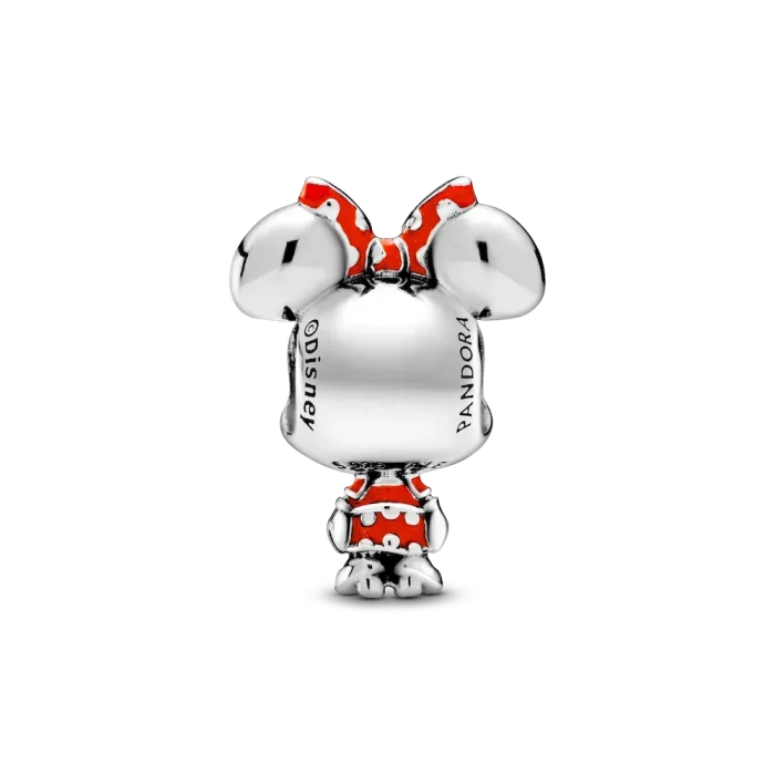 Disney Minnie Mouse Dotted Dress & Bow Charm - Image 7