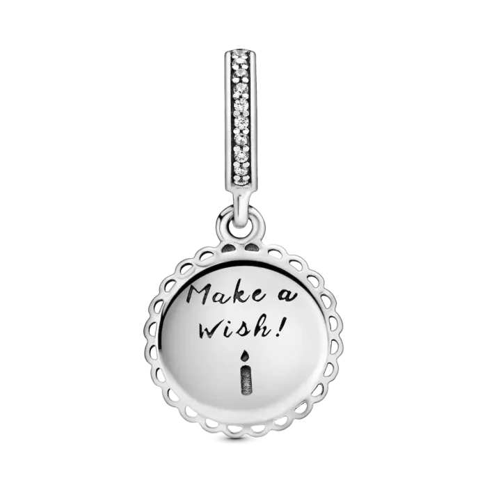 Pink Birthday Cake Dangle Charm - Image 6