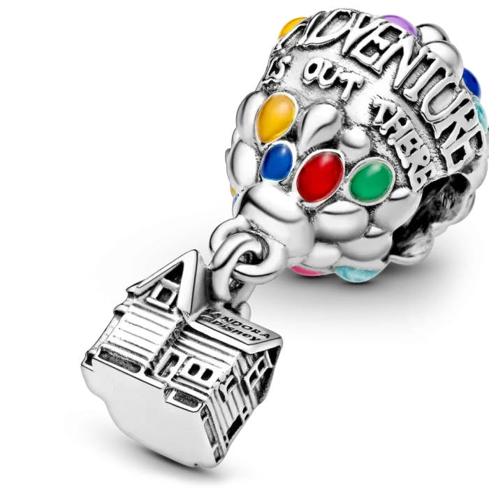 Disney Pixar Up House & Balloons Charm - Image 4