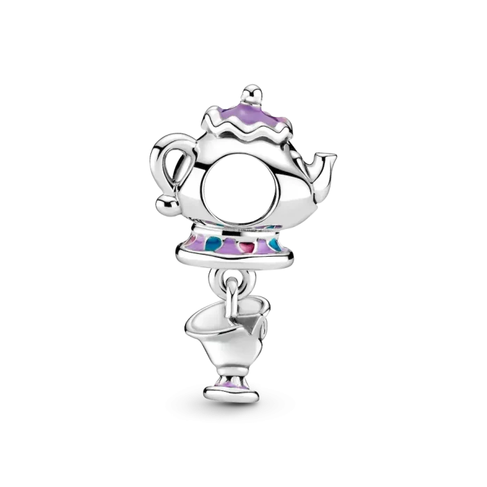 Disney Beauty and the Beast Mrs. Potts and Chip Dangle Charm - Image 6