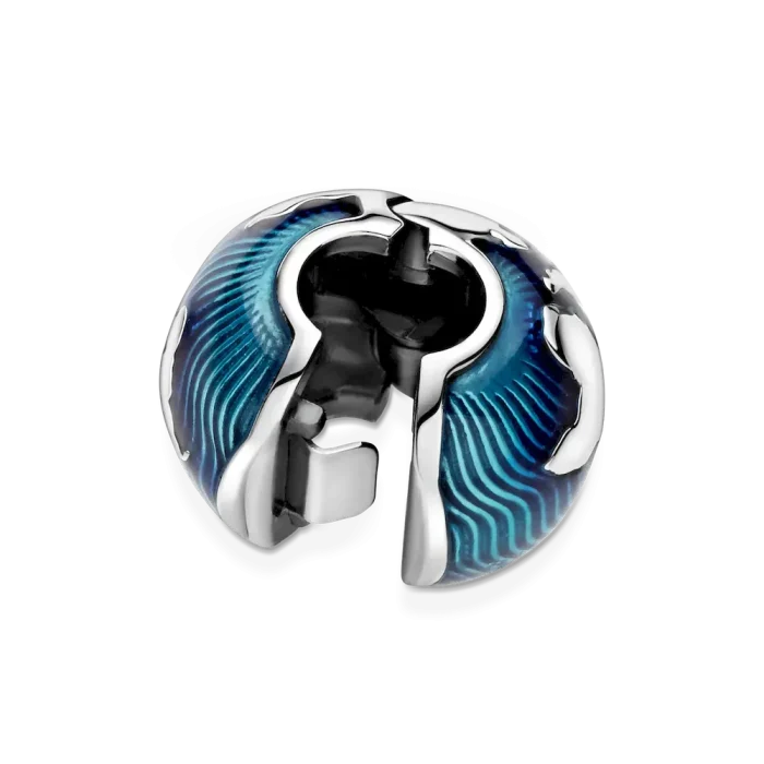Blue Globe Clip Charm - Image 6