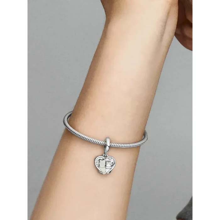 Cats & Hearts Dangle Charm - Image 2