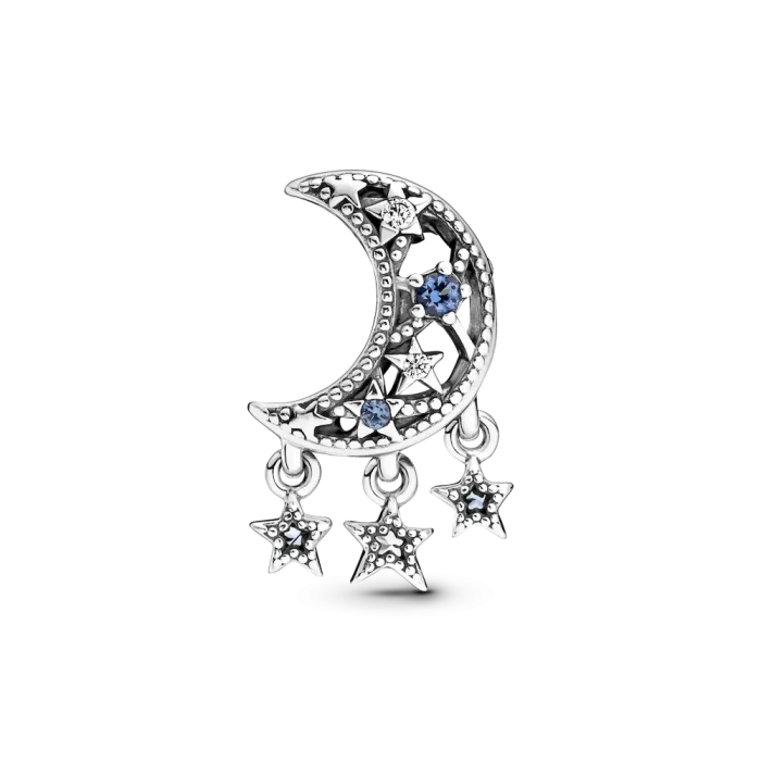 Star & Crescent Moon Charm - Image 4