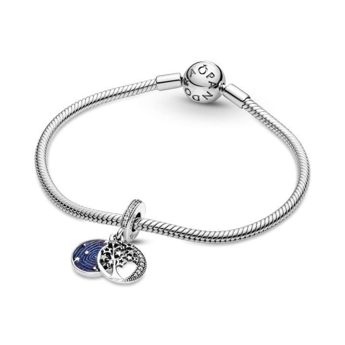 Double Dangle Tree & Galaxy Moon Charm - Image 6