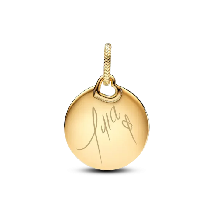 Tyla Signature Tyger Round Tag Dangle Charm - Image 2