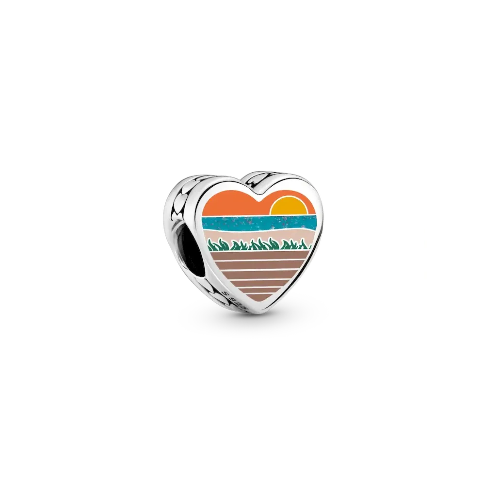 Delaware Heart Charm