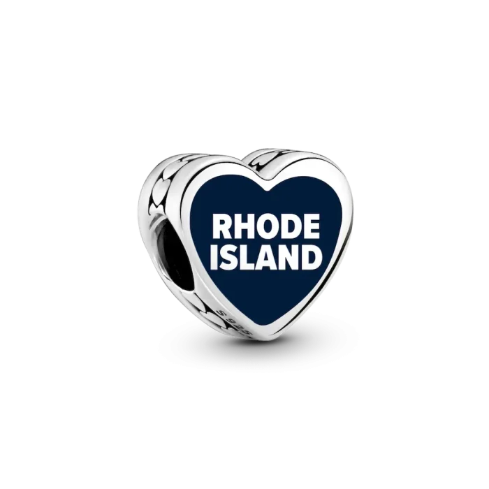 Rhode Island Heart Charm - Image 2