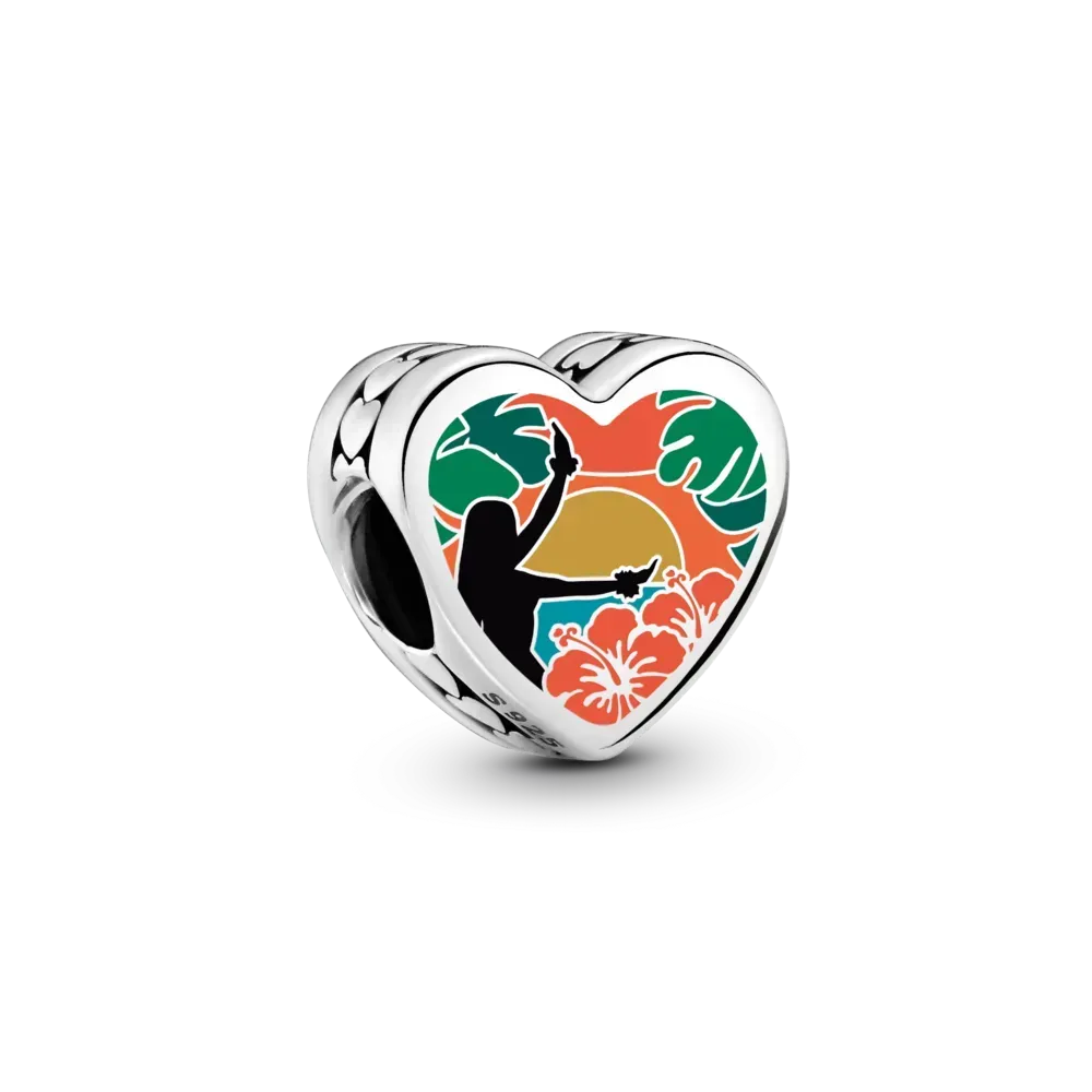 Hawaii Hula Sunset Charm