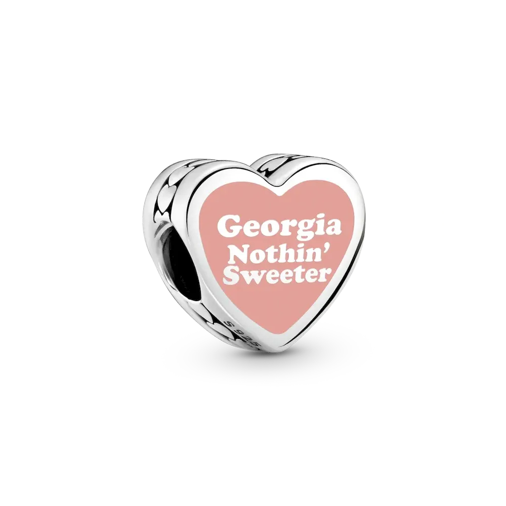 Georgia Nothin Sweeter Heart Charm