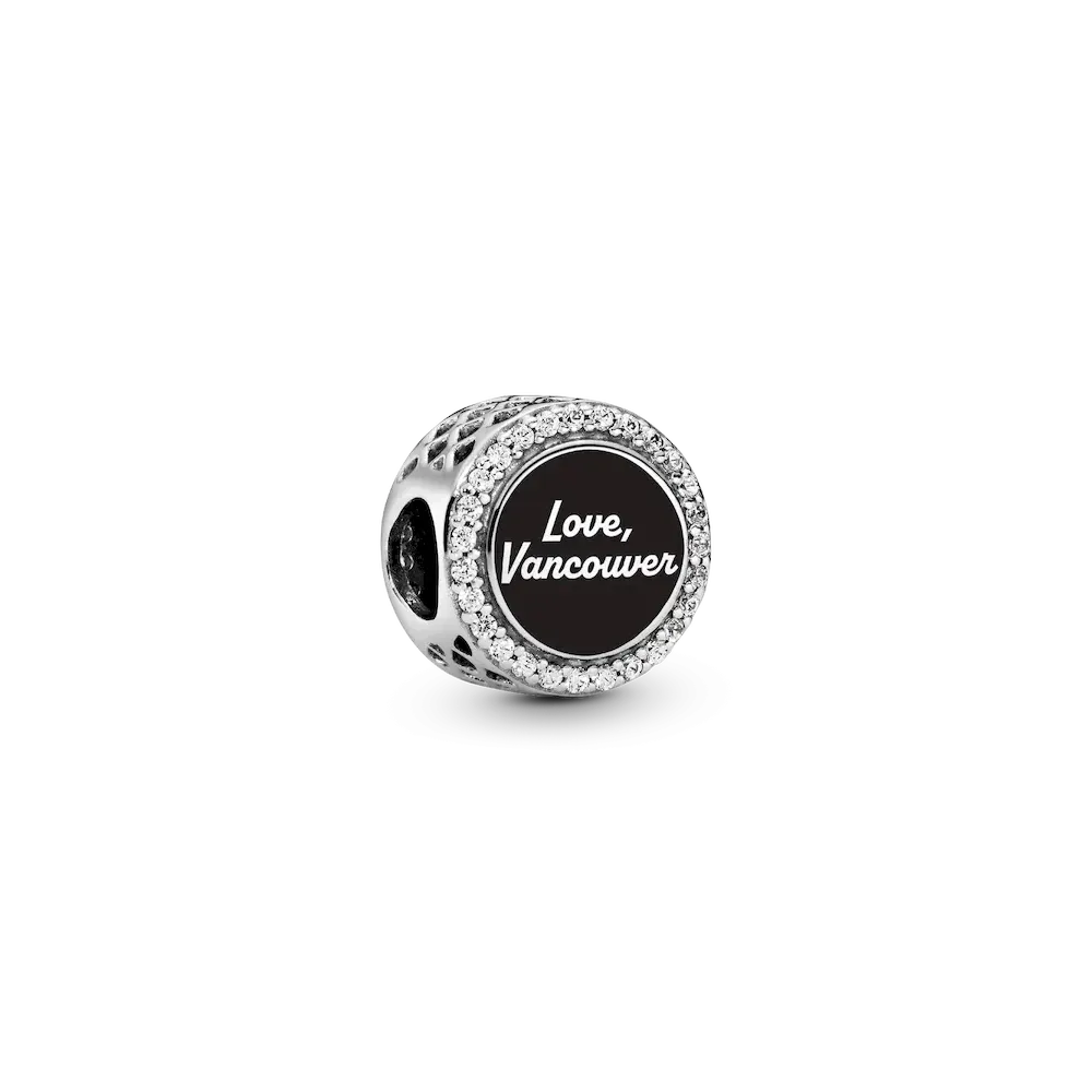 FINAL SALE - Vancouver Night Skyline Charm