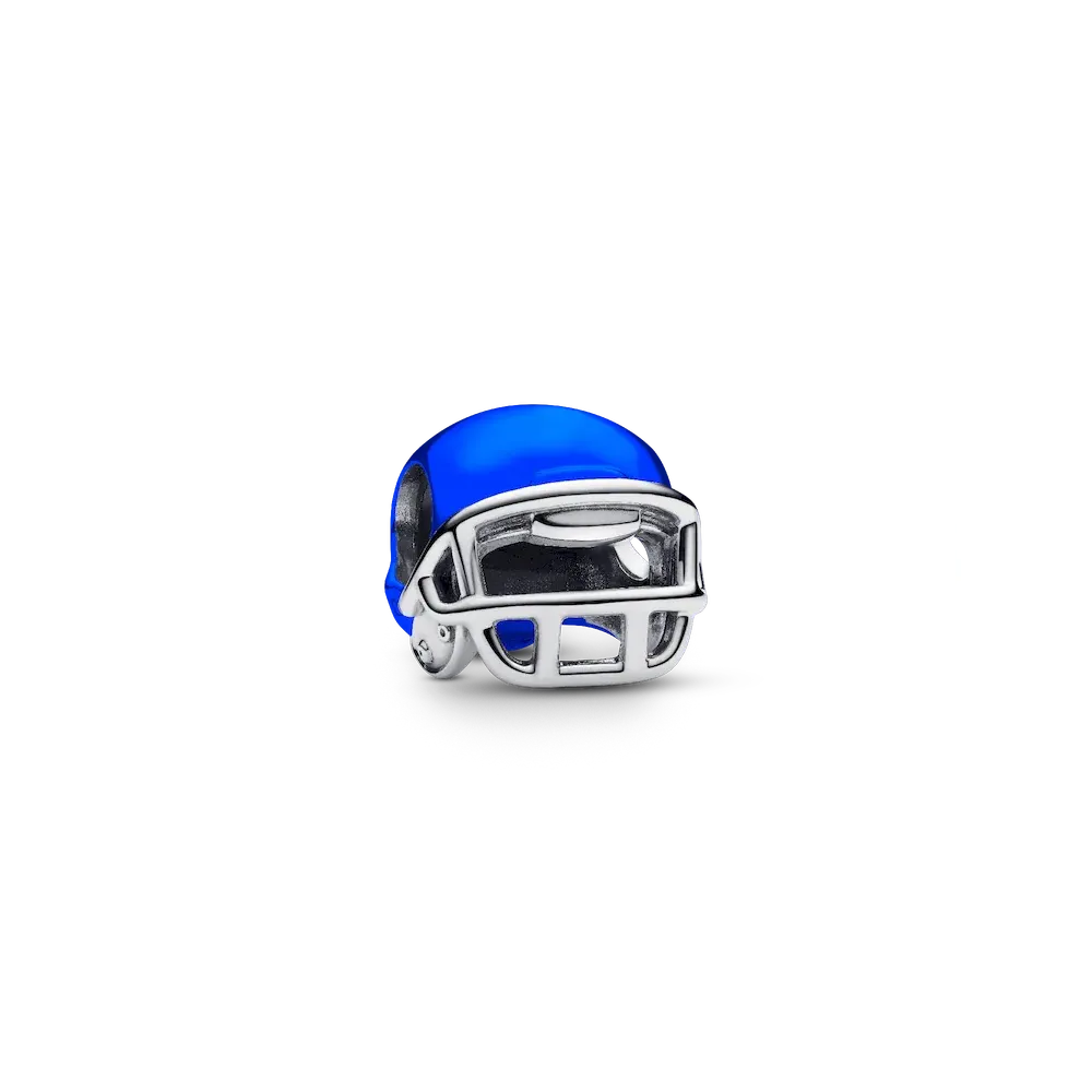 Royal Blue Football Helmet Charm