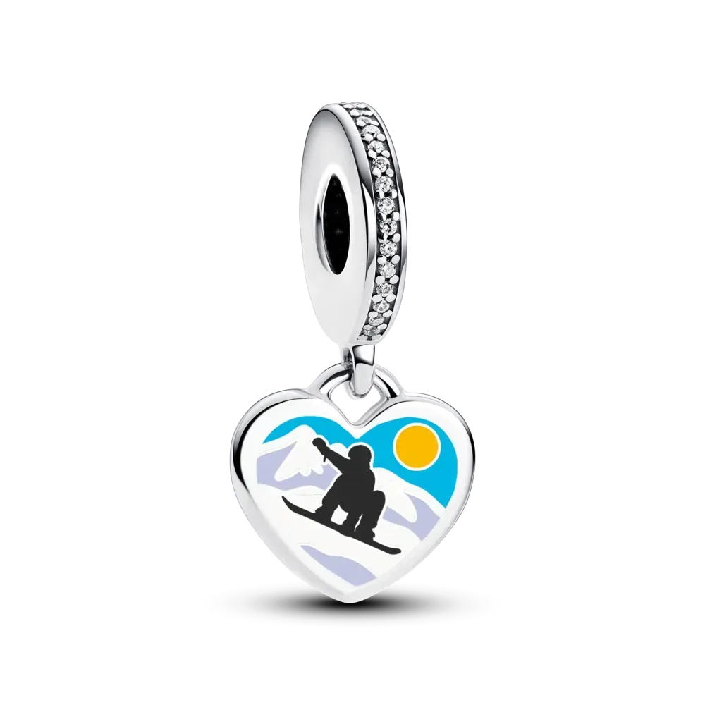 Snowboarder Charm