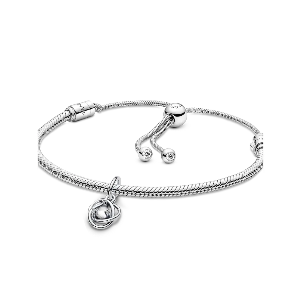 NAMPS0566.webp April Eternity Circle Dangle Charm Bracelet Set - Image 1