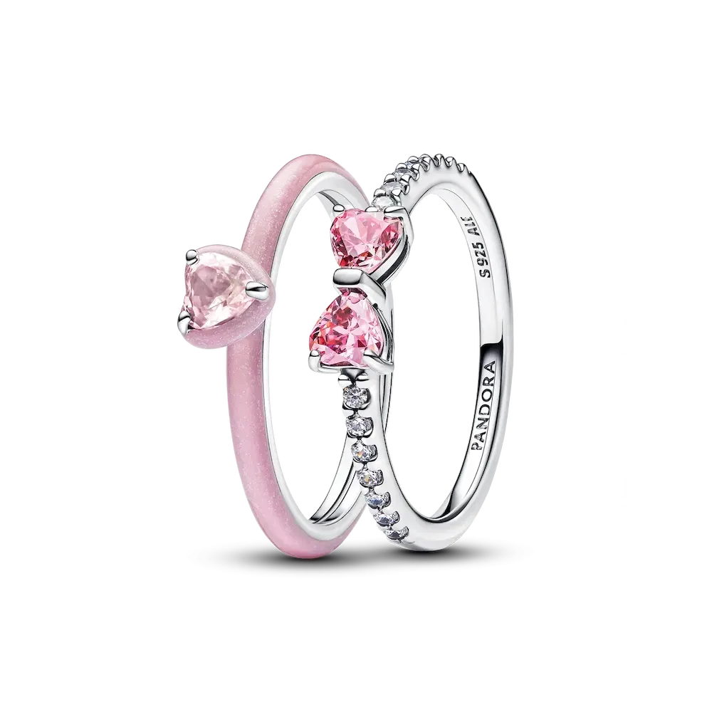 Think Pink Ring Set