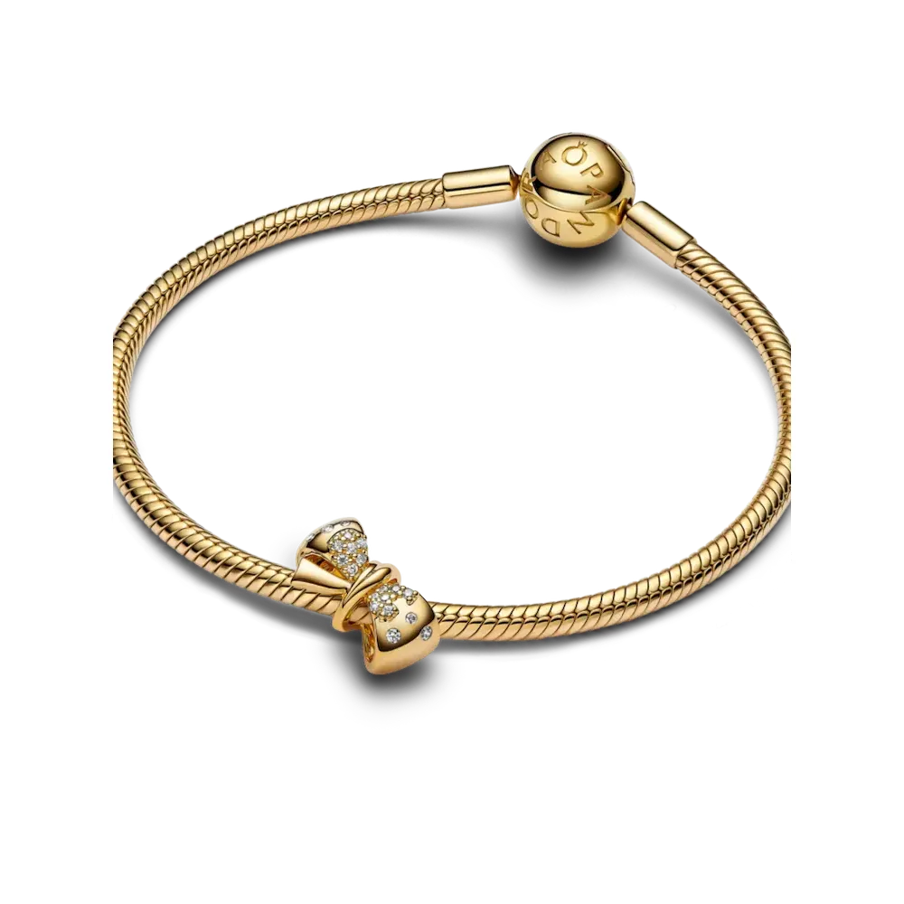 NAMPS0725_RGB.webp Gold Sparkling Bow Bracelet Set - Image 1