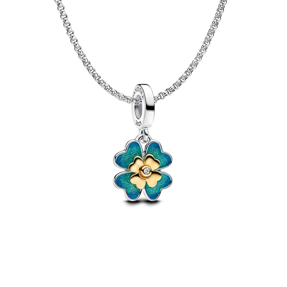 Four Leaf Clover Club Good Things Are Coming Charm Necklace