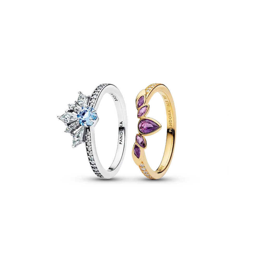 Disney Frozen's Queen Elsa & Princess Anna Ring Set