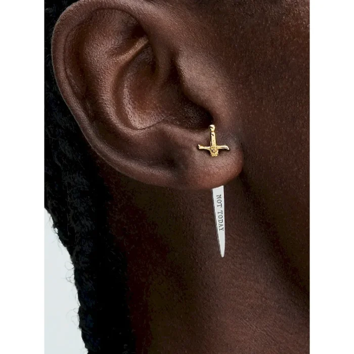 FINAL SALE - Game of Thrones Needle Single Earring - Image 2