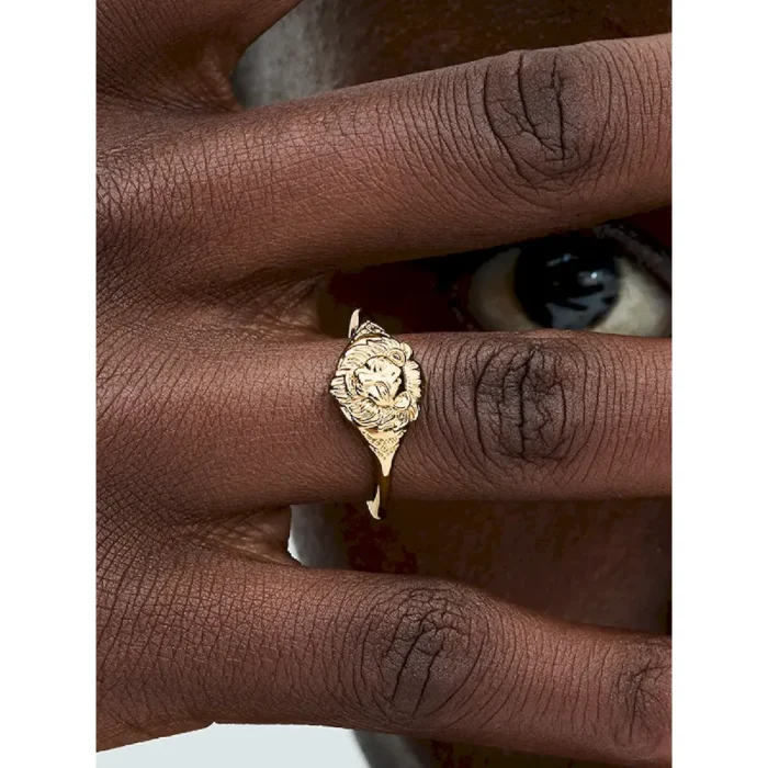 FINAL SALE - Game of Thrones Lannister Lion Ring - Image 2