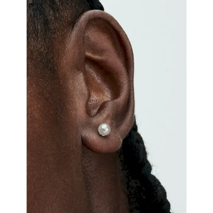 Treated Freshwater Cultured Pearl Earring Set - Image 12