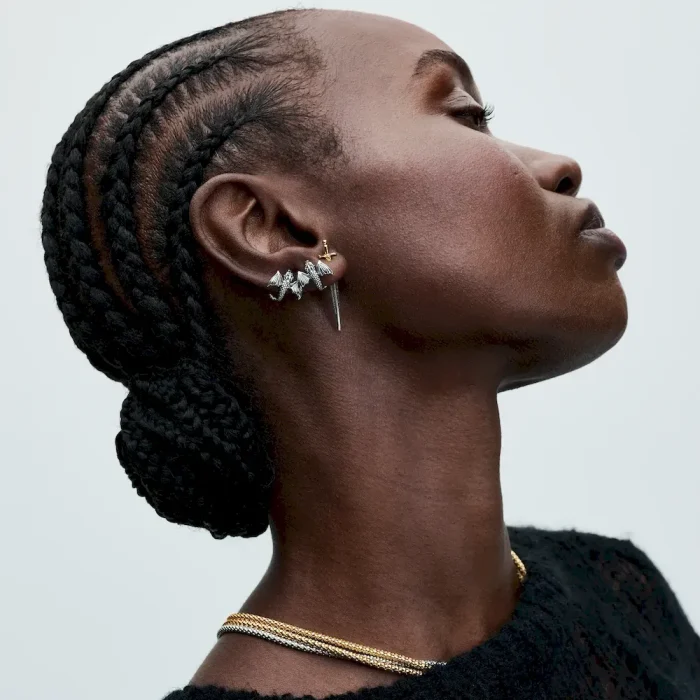 FINAL SALE - Game of Thrones Needle Single Earring - Image 4