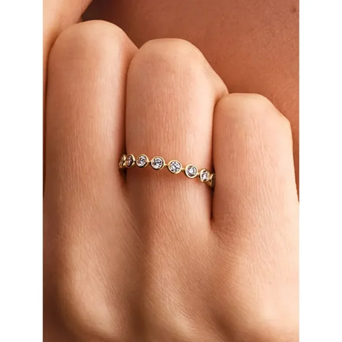 Pandora Era Bezel Lab-Grown Diamond Eternity Ring - Image 3