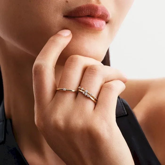 Pandora Era Lab-Grown Diamond Station Ring - Image 4