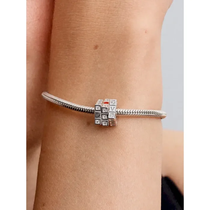 Moveable Toy Cube Charm - Image 2