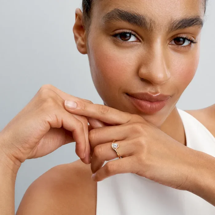 Wavy Heart Ring - Image 3