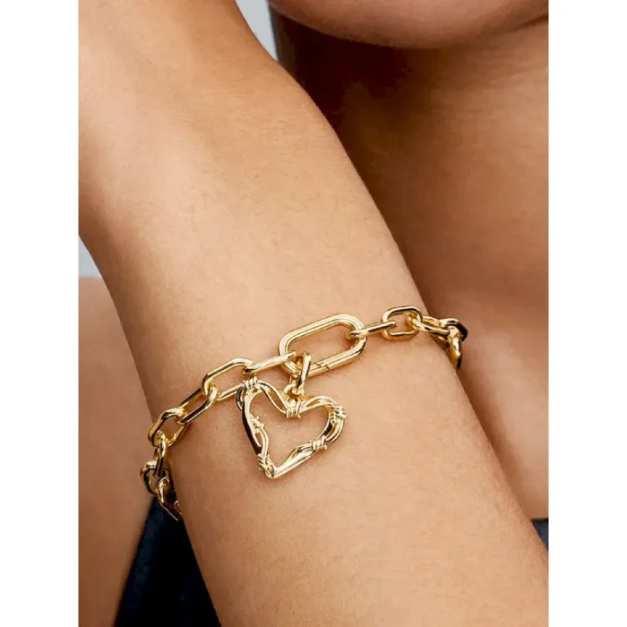 Barbed Wire Heart Bracelet Set - Image 4