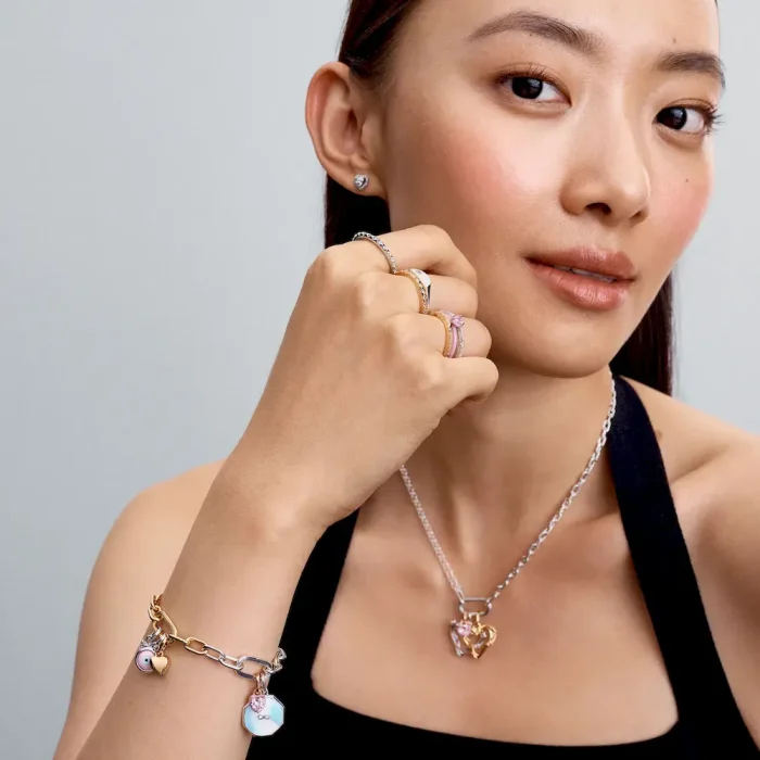 Engravable Evil Eye Murano Glass Mini Dangle Charm - Image 4