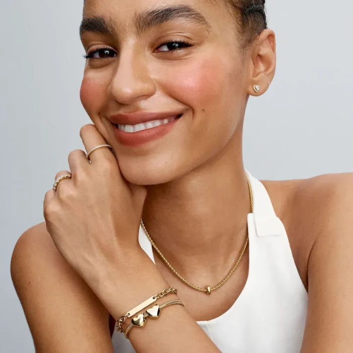 Engravable Bar Link Bracelet - Image 4