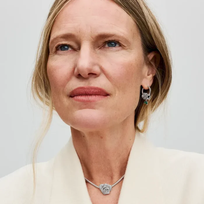 Sparkling Rose in Bloom Oversized Charm - Image 4